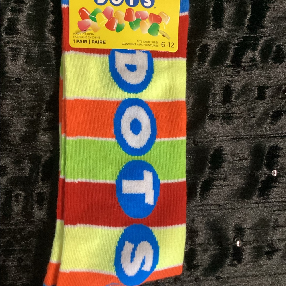 Dots Colorful Striped Casual Socks 6-12